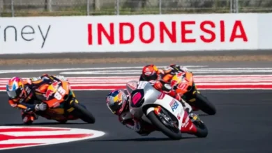 Pembalap Indonesia, Veda Ega amankan posisi ketujuh setelah kualifikasi Moto3 pada ajang MotoGP Mandalika 2026, Sabtu, 10 Oktober 2026.