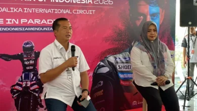 Gubernur NTB, Lalu Muhamad Iqbal saat mengunjungi Media Center Indonesia (MCI), Minggu, 11 Oktober 2026.