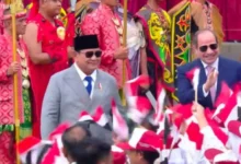 Presiden Mesir Abdel Fattah El - Sisi bertemu Presiden RI Prabowo Subianto hari ini. El-Sisi tiba di Istana Negara, Jakarta, Minggu, 11 Oktober 2026.