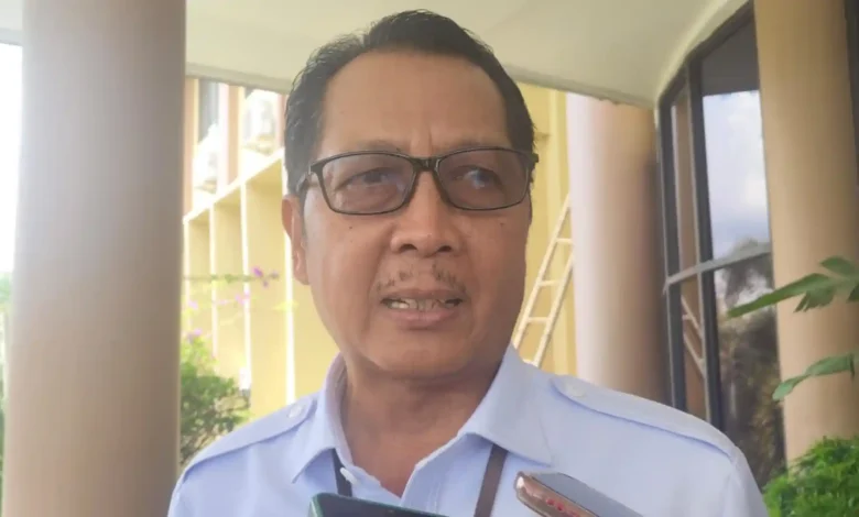 Sekda Kota Mataram, Lalu Alwan Basri diwawancarai beberapa waktu lalu.