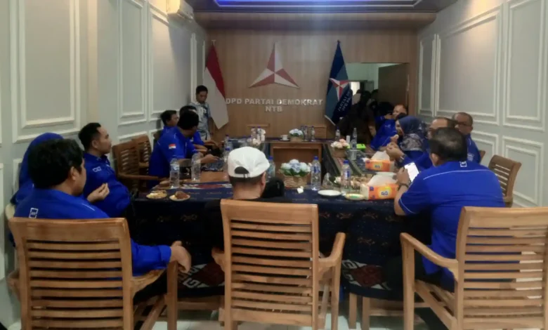 Kondisi Steering Committee Musda ke-5 Demokrat di kantor DPD Partai Demokrat yang ada di Jalan Udayana, Kamis, 15 Oktober 2026.