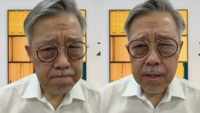 Tokoh publik Malaysia, Datuk Eric Chong, saat protes masalah asap karhutla Indonesia melalui media sosialnya.