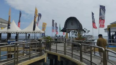 Pelabuhan Senggigi sebagai lokasi baru yang menerima wisatawan MotoGP dari Bali, September 2026.