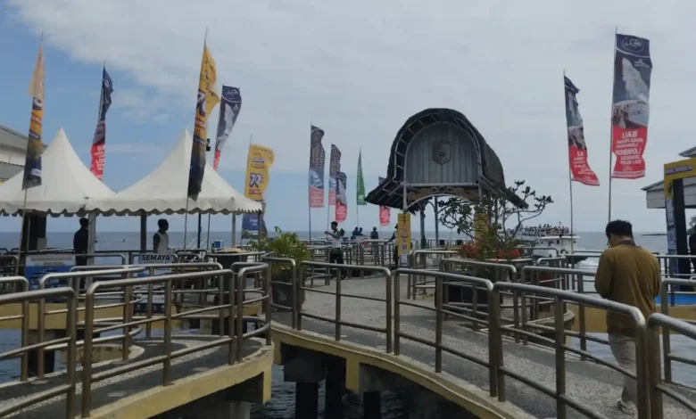 Pelabuhan Senggigi sebagai lokasi baru yang menerima wisatawan MotoGP dari Bali, September 2026.
