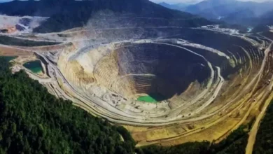 Tambang Amman Mineral di Kabupaten Sumbawa Barat (KSB). Tiga daerah NTB masuk daerah yang peling banyak tarik Investasi di Nusra Maluku Papua Tahun 2025.