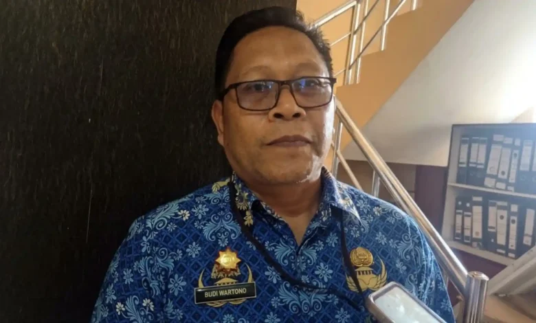 Kepala Pelaksana BPBD Kota Mataram, Budi Wartono, Rabu, 21 Oktober 2026.