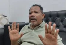 Anggota DPR RI, Johan Rosihan saat diwawancarai NTBSatu di Mataram, Rabu, 21 Oktober 2026.