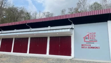Potret bangunan KDKMP di Desa Sermong, Kecamatan Taliwang, Kabupaten Sumbawa Barat (KSB), telah rampung 100 persen secara fisik.