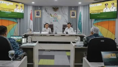 Bupati Sumbawa Barat H. Amar Nurmansyah (kanan) saat kegiatan ekspose pembangunan Manajemen Talenta ASN KSB di hadapan jajaran Badan Kepegawaian Negara (BKN) RI, Jakarta, Rabu, 30 September 2026.