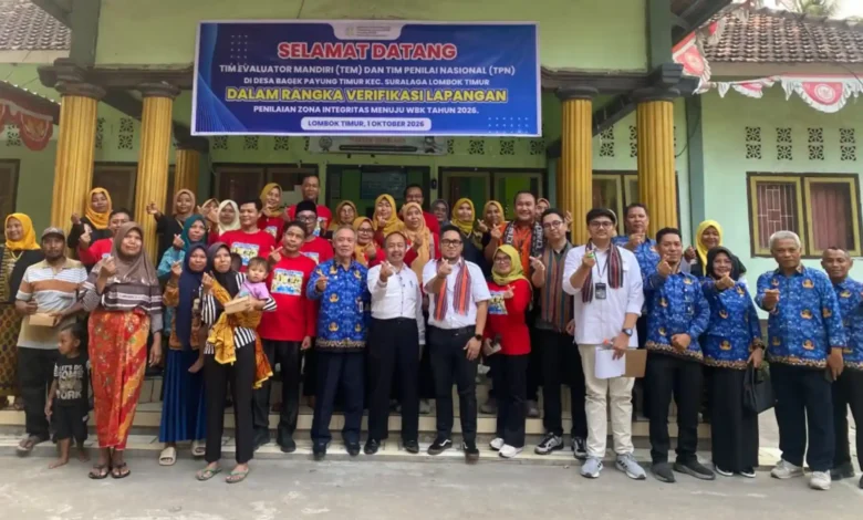 Kegiatan meninjau langsung manfaat JUBER GENTING di Desa Bagik Payung Timur, Kecamatan Suralaga, Kabupaten Lombok Timur, pada Kamis, 1 Oktober 2026.