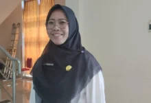 Kepala Dinas Kesehatan Lobar, Erni Suryana saat diwawancarai NTBSatu beberapa waktu lalu, Agustus 2026.