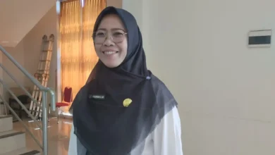 Kepala Dinas Kesehatan Lobar, Erni Suryana saat diwawancarai NTBSatu beberapa waktu lalu, Agustus 2026.