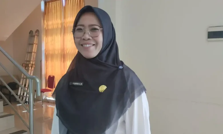 Kepala Dinas Kesehatan Lobar, Erni Suryana saat diwawancarai NTBSatu beberapa waktu lalu, Agustus 2026.
