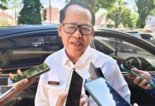 Kepala Dinas Pendidikan Kotq Mataram, Yusuf diwawancarai beberapa waktu lalu.