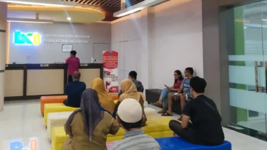 Antrean Pembayaran PBB di Kantor Badan Keuangan Daerah Kota Mataram, Senin, 5 Oktober 2026.