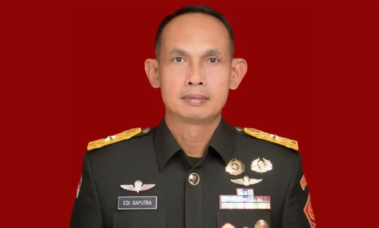 Mayjen TNI Edi Saputra yang menjabat sebagai Pangdam XXX/Rinambora NTB sejak Senin, 5 Oktober 2026.