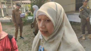 Wakil Bupati Lombok Barat, Nurul Adha alias UNA, saat diwawancarai pada September 2026.