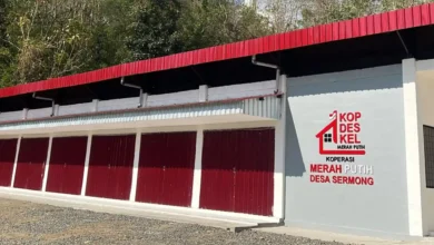 Potret bangunan KDMP Desa Sermong, Kecamatan Taliwang, KSB.