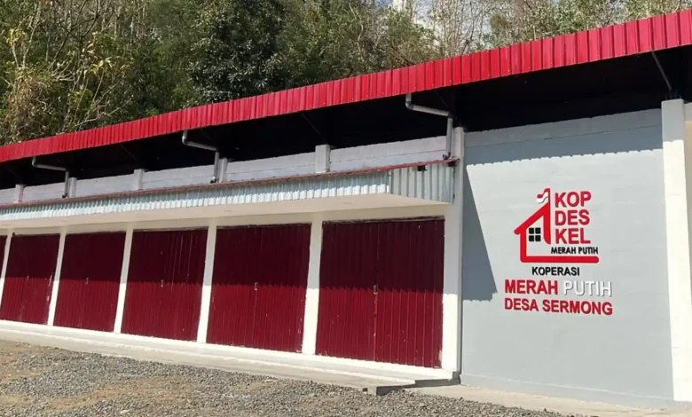 Potret bangunan KDMP Desa Sermong, Kecamatan Taliwang, KSB.