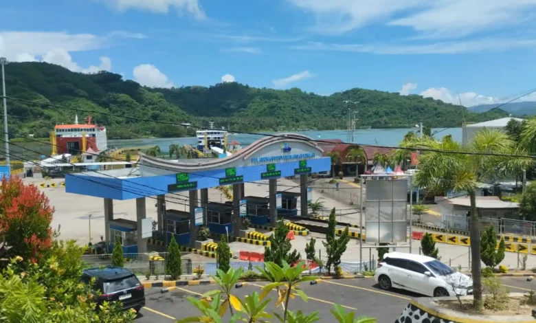 Suasana Pelabuhan Lembar masih tampak lengang menjelang MotoGP Mandalika 2026, Selasa, 6 Oktober 2026.