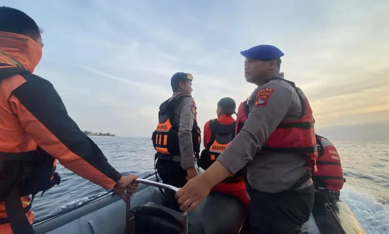 Tim Penyelamat saat melakukan pencarian terhadap WNA Perempuan asal Korea Selatan yang hilang, Selasa, 6 Oktober 2026.
