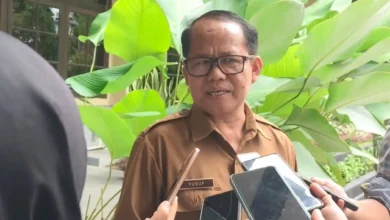 Kepala Dinas Pendidikan Kota Mataram, Yusuf diwawancarai beberapa waktu lalu.