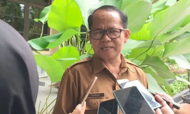 Kepala Dinas Pendidikan Kota Mataram, Yusuf diwawancarai beberapa waktu lalu.