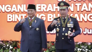 Presiden Prabowo Subianto bersama Kapolri Listyo Sigit Prabowo. Kini Sigit mendapat Supres pemberhentian dari Presiden pada Rabu, 30 September 2026.